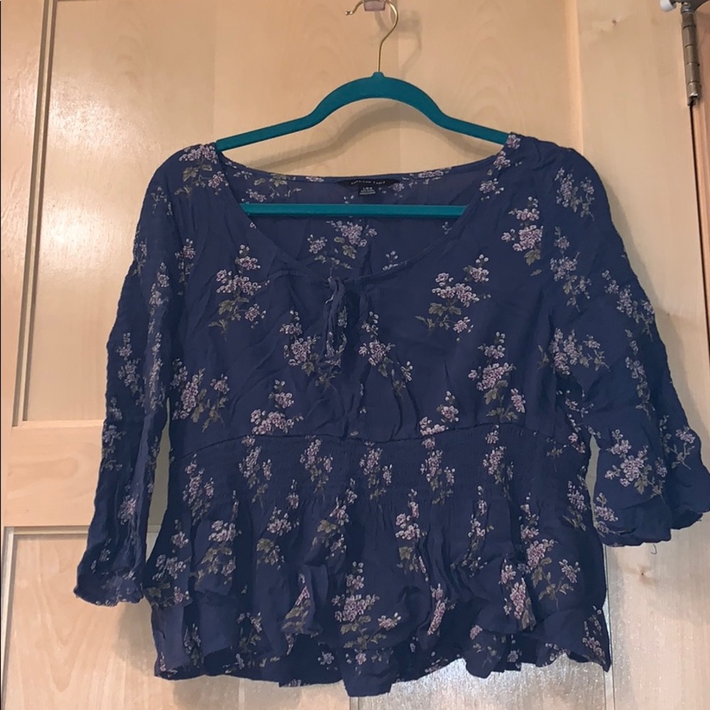 American eagle floral top